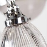10" Chrome Holophane 'Stiletto' Chandelier