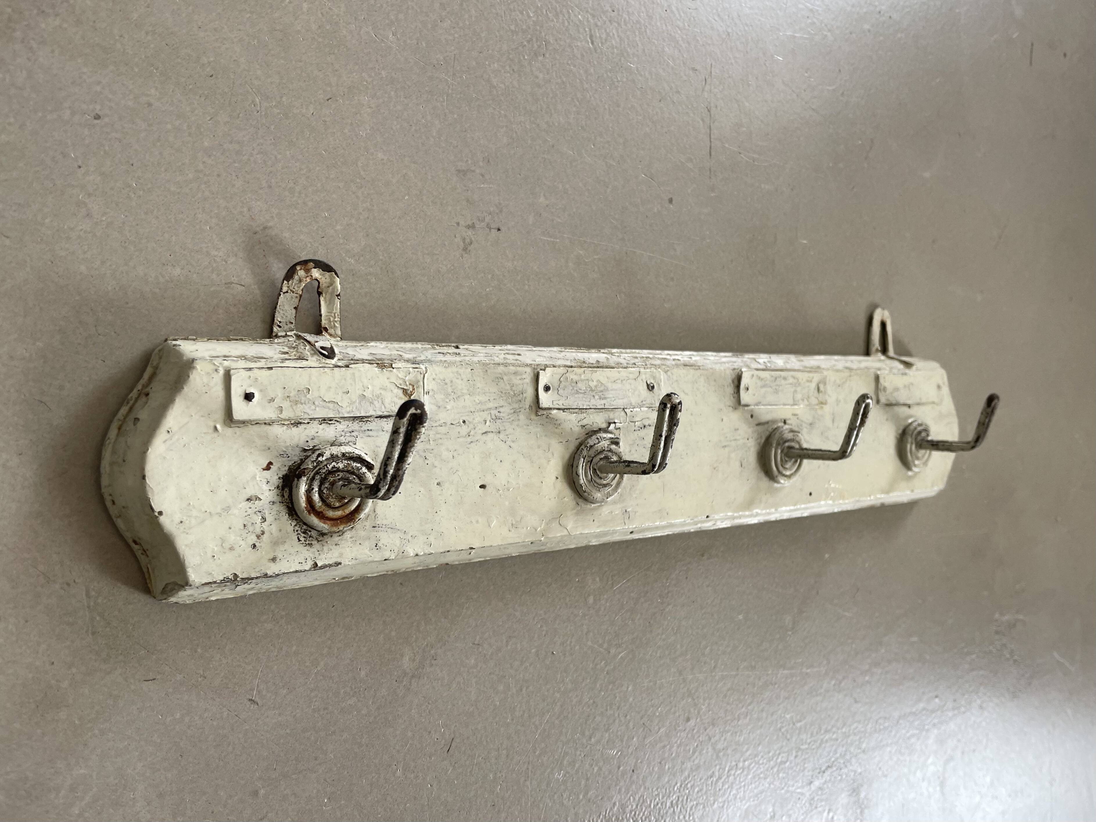 Old wall towel holder