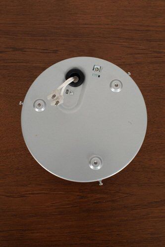 Lampe de plafond vintage en verre géométrique