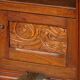 Art Deco period bedside table with marble top