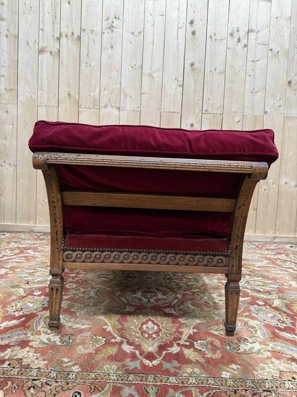 Banquette de repos - Canapé - Méridienne Louis XVI