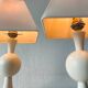 Paire de lampes de chevet vintage