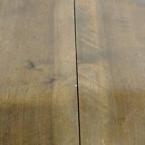 Table ovale en bois avec rallonges