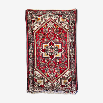 Old Persian carpet of Hamadan 75x119 cm