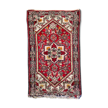 Old Persian carpet of Hamadan 75x119 cm