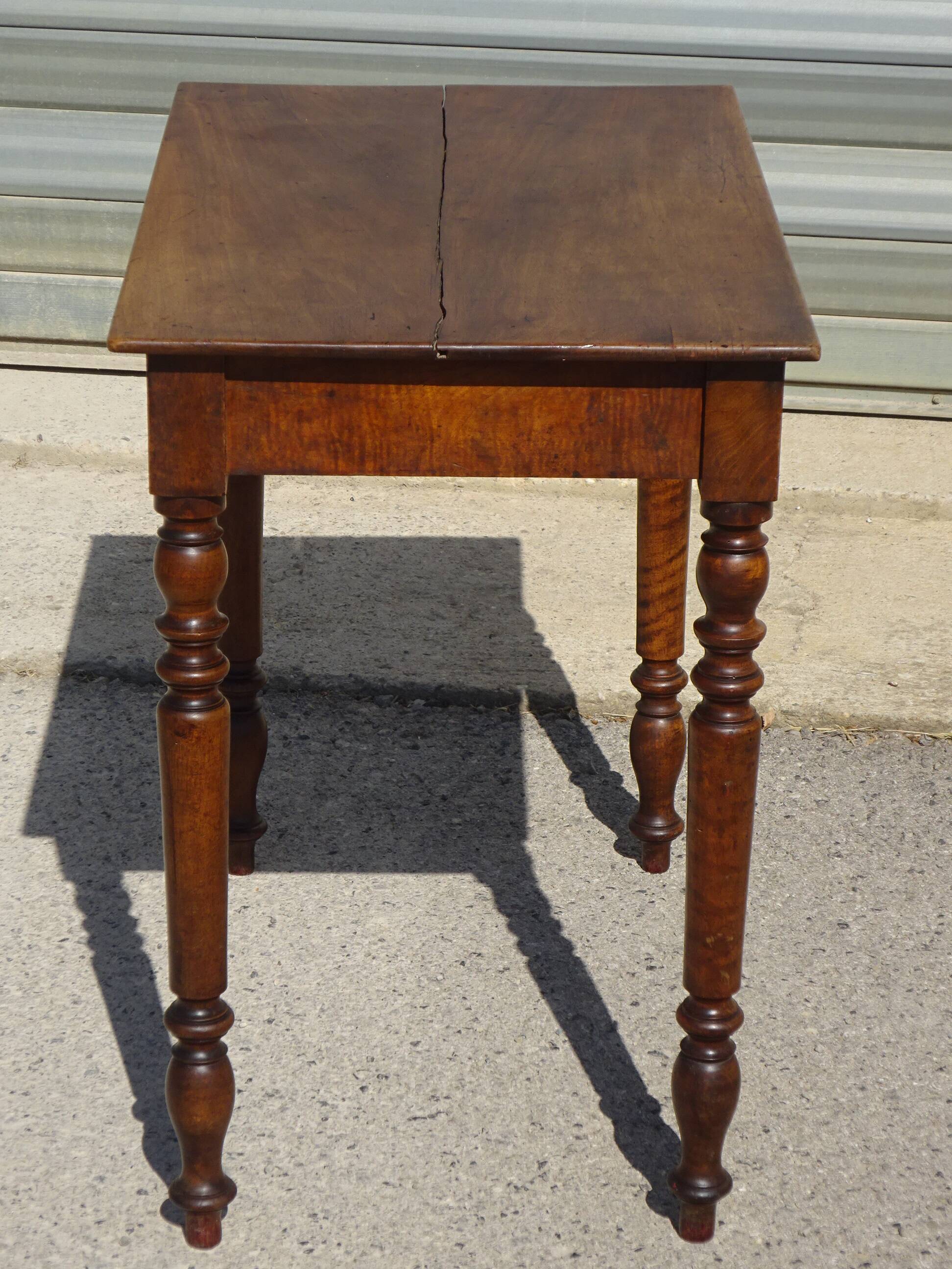 Vintage desk in solid walnut