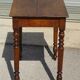 Vintage desk in solid walnut