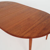 Round folding table, 1970s design