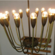 Chandelier modern 1950 s
