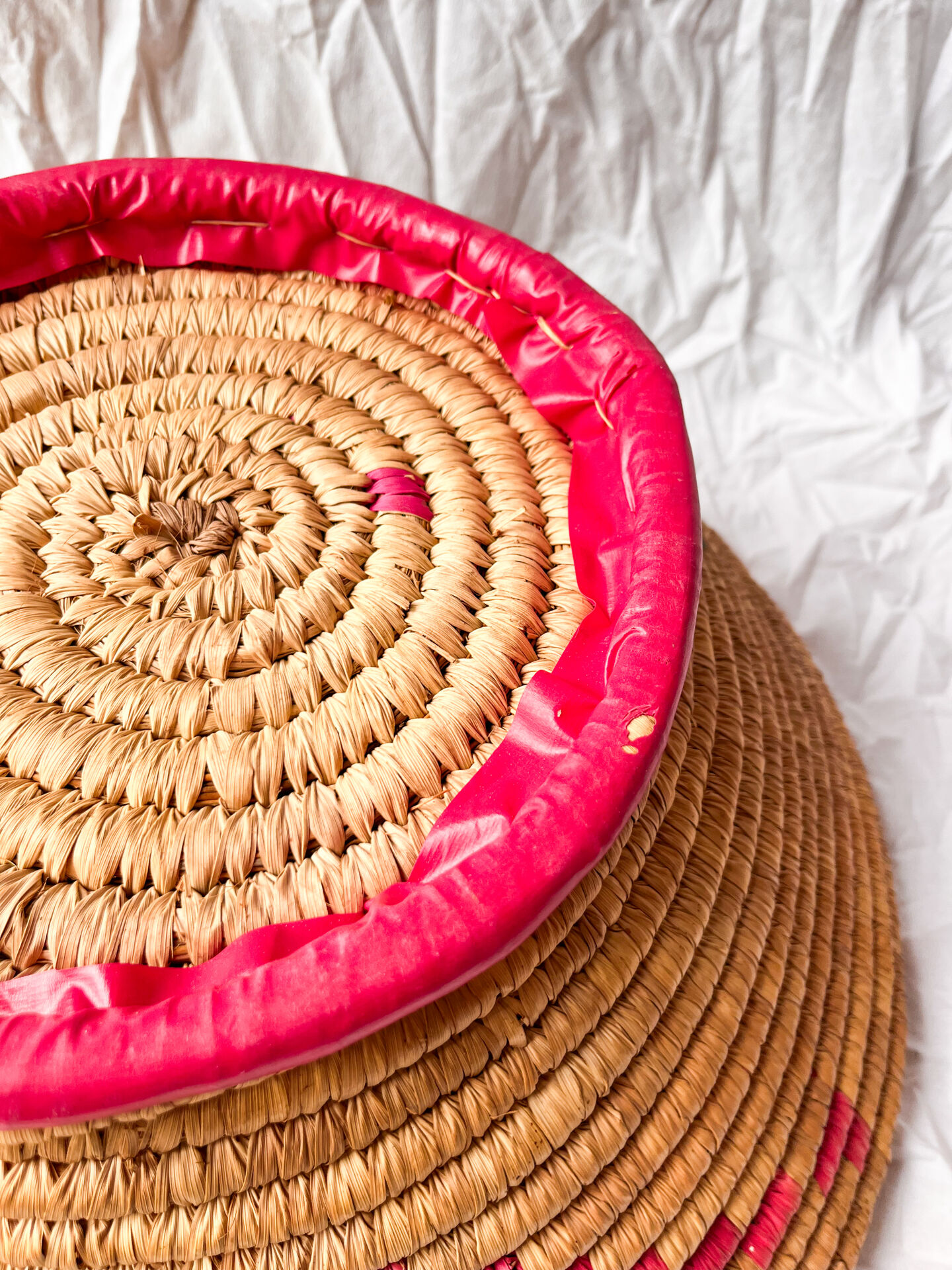 Berber Basket XXL Antique Unique Piece