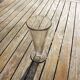 Antique Small Soliflor Vase in Molded Glass