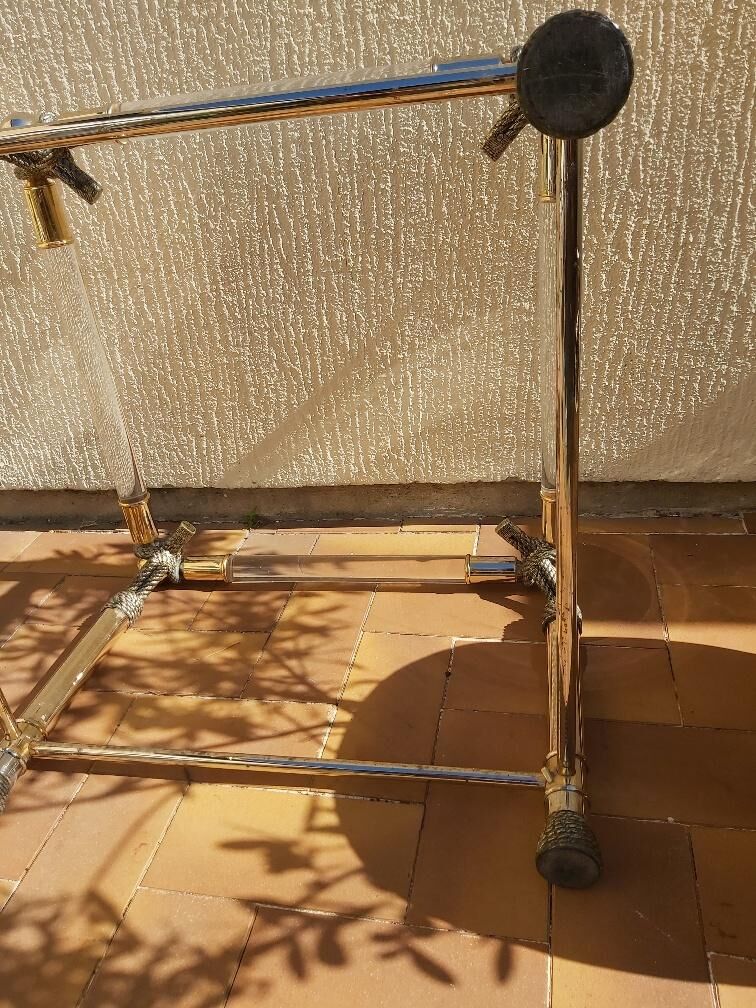 Hollywood Regency coffee table 1970