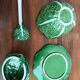 Soup tureen and cabbage slipware dish
