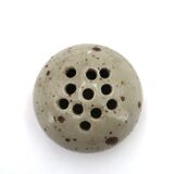 Vase pique fleurs en céramique grès de Pierre Digan, La Borne, années 60