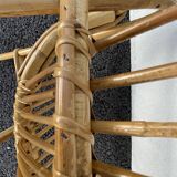 Armchair child wicker shell 70s