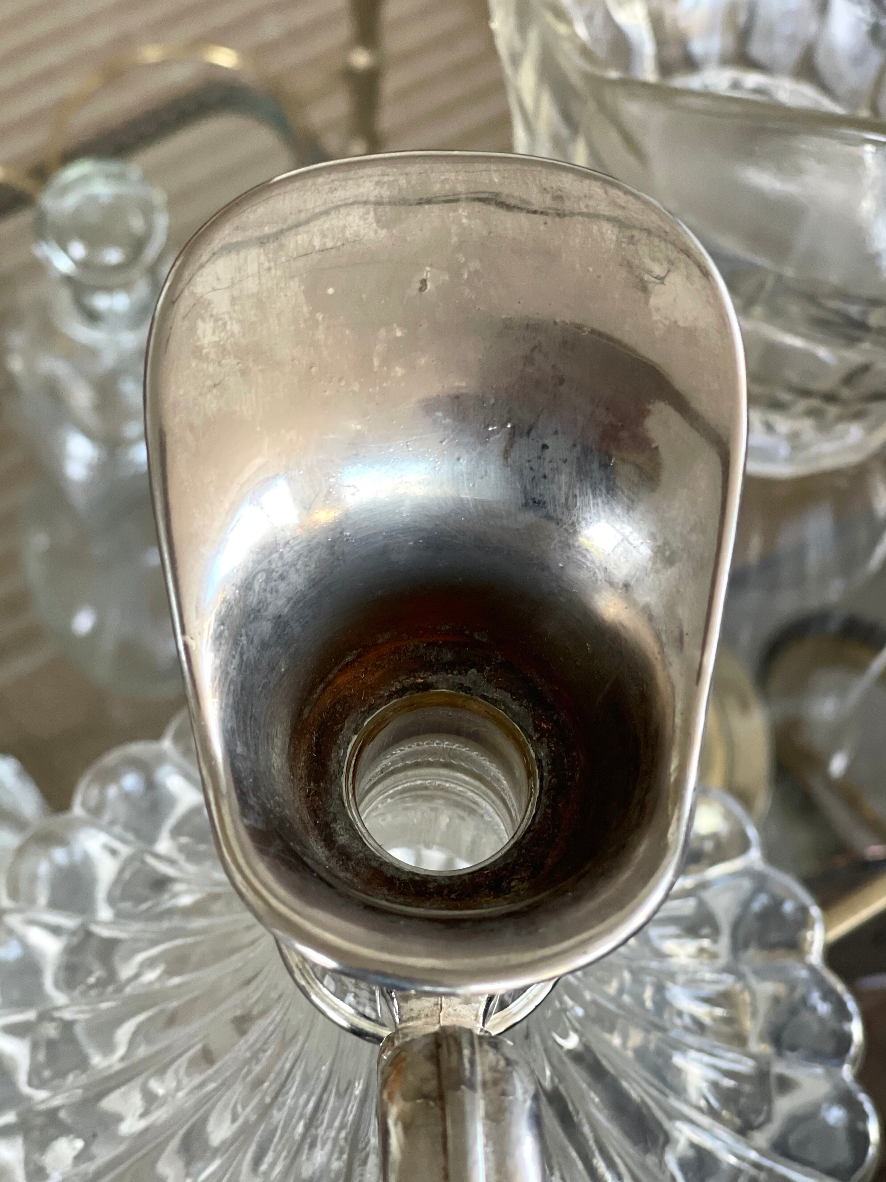 Antique glass decanter