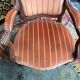 Salon complet Louis Philippe banquette et paire de fauteuils