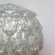 Vintage white Clichy glass art deco lamp