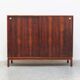 Cabinet en palissandre avec portes coulissantes par Alfred Hendrickx pour Belform, années 1960.