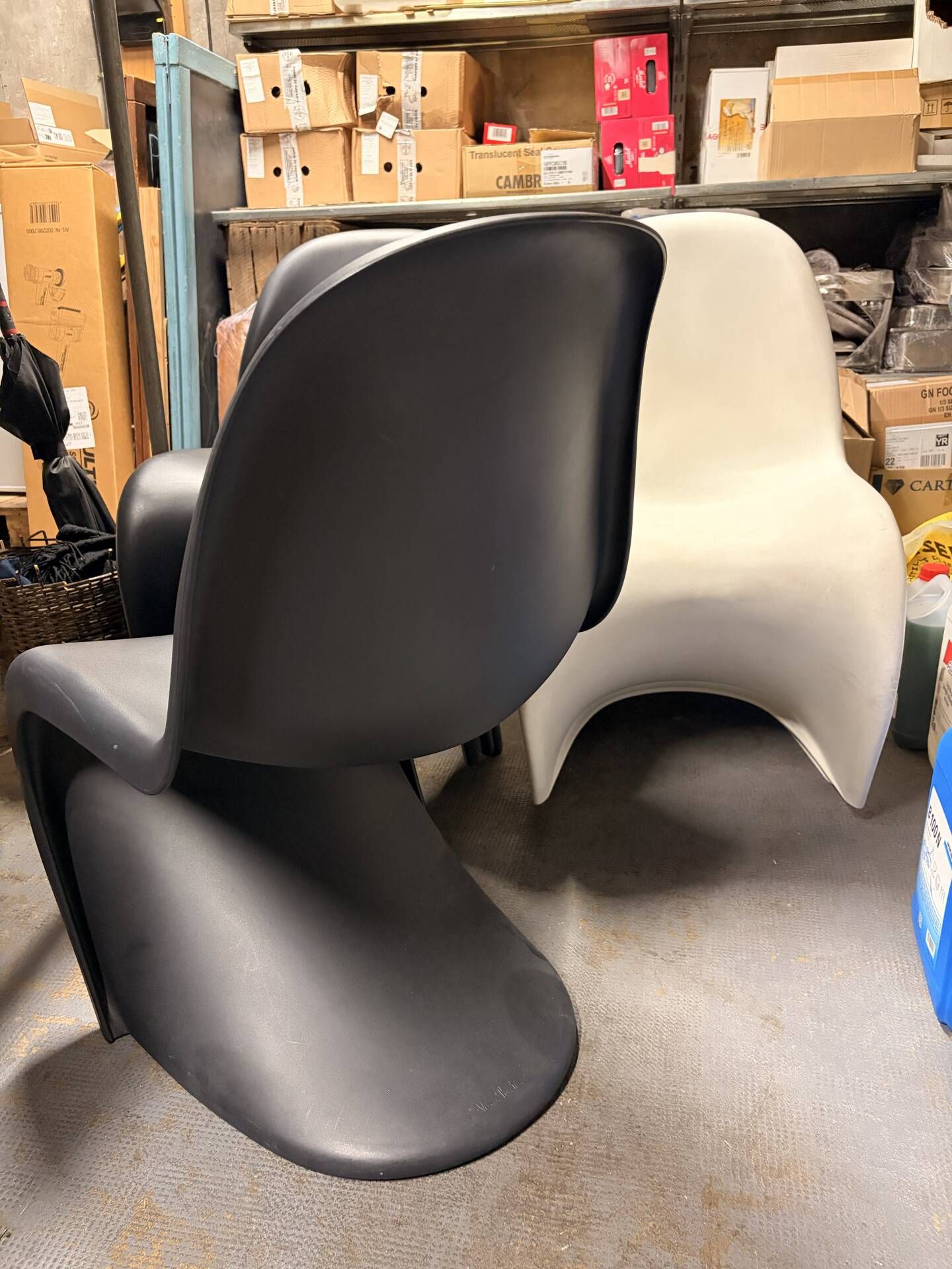 Vitra Panton chairs
