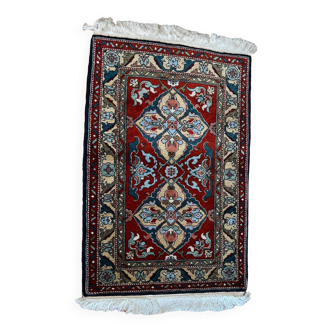 Handmade wool rug Shirvan Azerbaijan circa 60-70