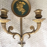 Vintage empire-style wall applique