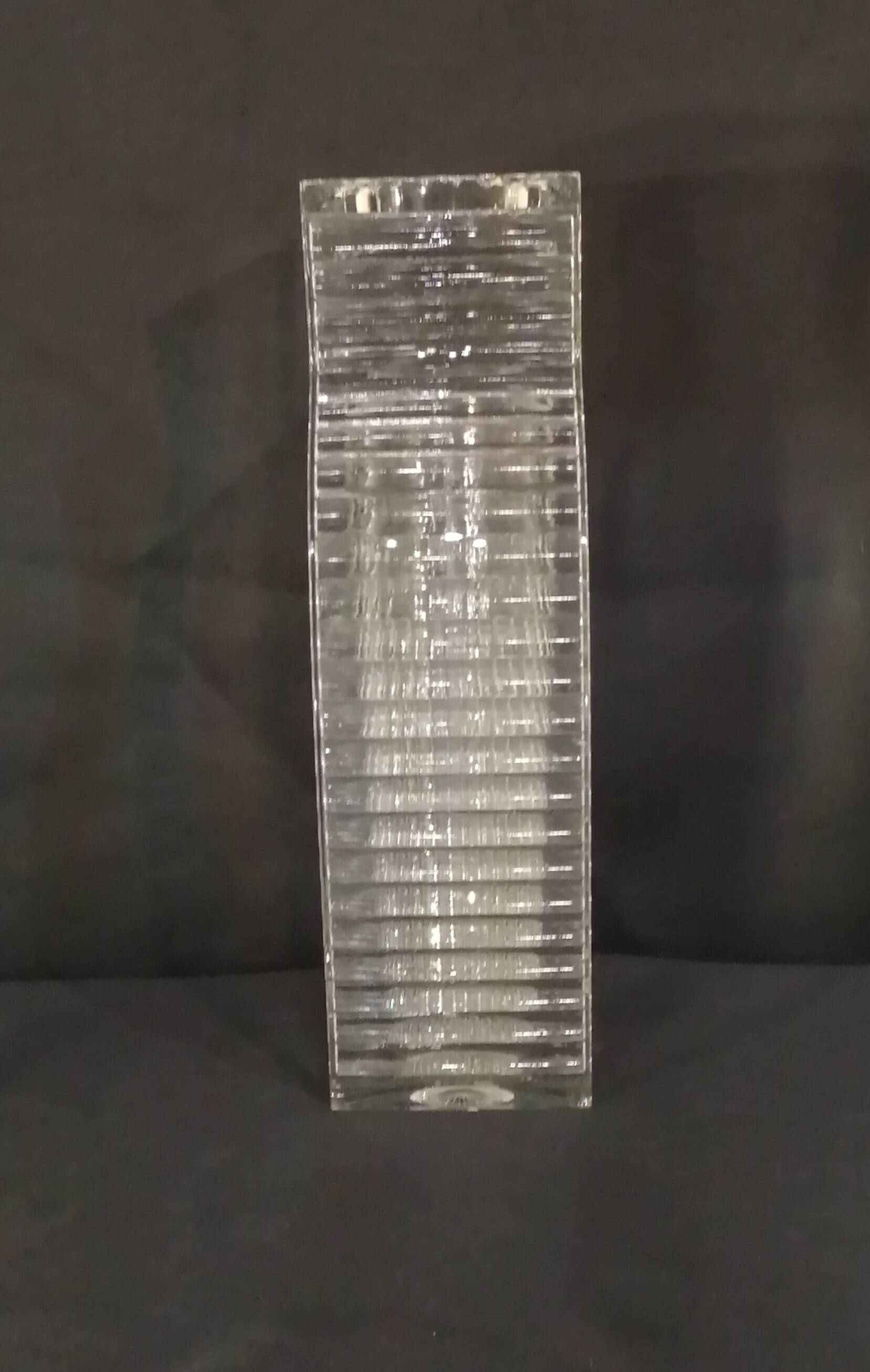 Shine vase from kartell in vintage plexiglass