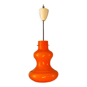 Suspension 1970 opaline orange Targetti Sankey