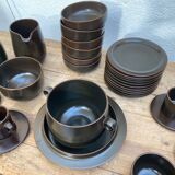 Rosenthal service in brown porcelain