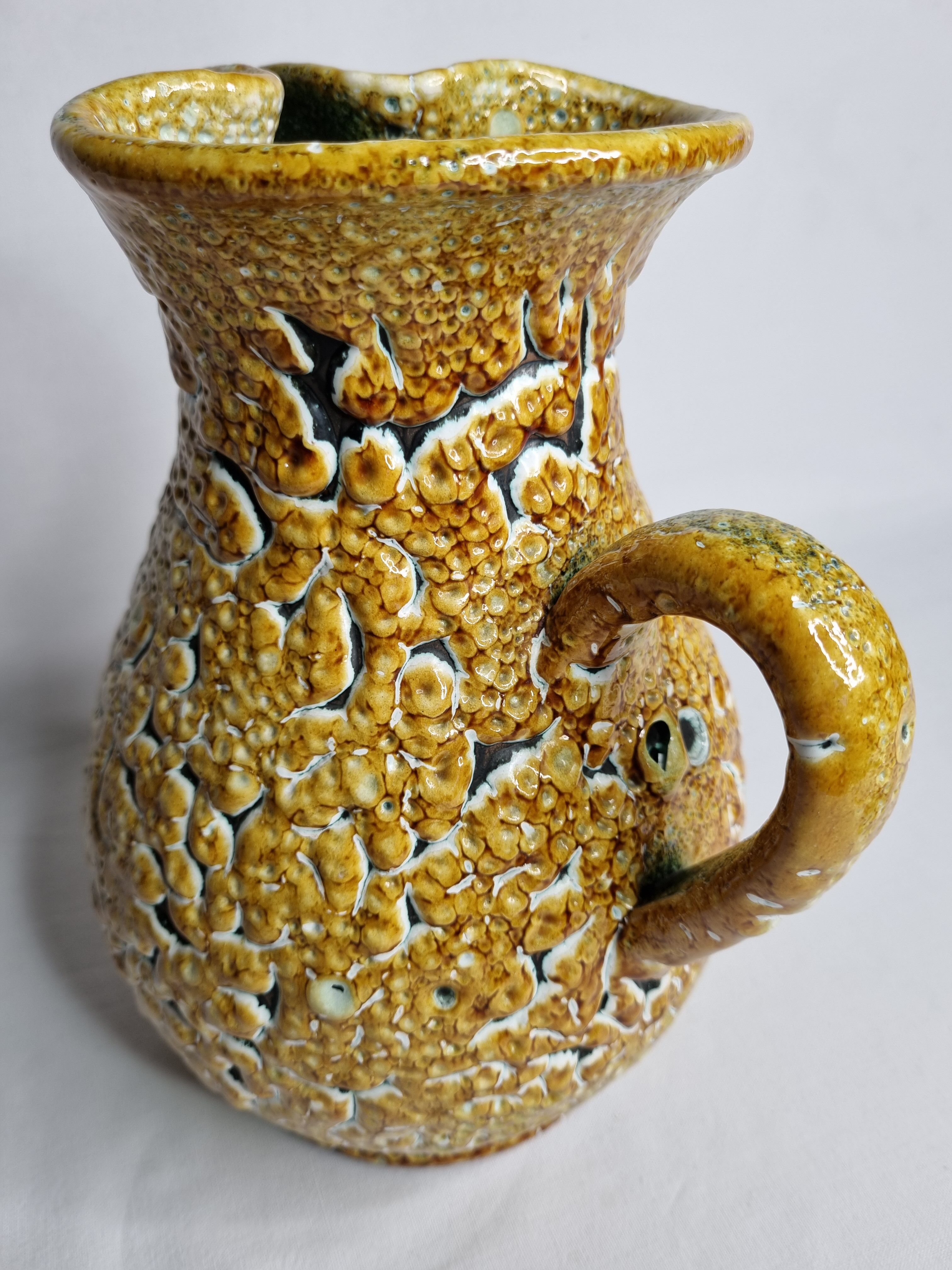 Vintage fat lava orangeade decanter