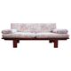 Modern Scandinavian teak sofa, Denmark, 1980s