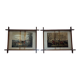 2 framed hunting scenes