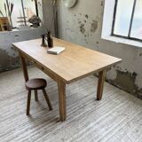 Ancienne table de ferme en chêne