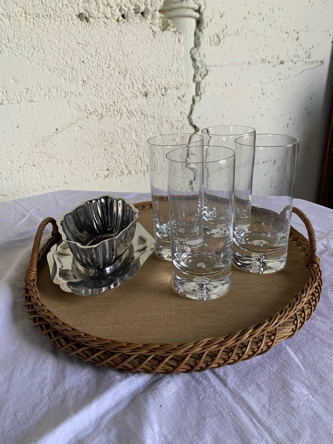 4 glasses designed by Tapio Wirkkala - Scandinavian elegance