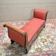 Bench, Mahogany Daybed, Restoration Period, 19th Century