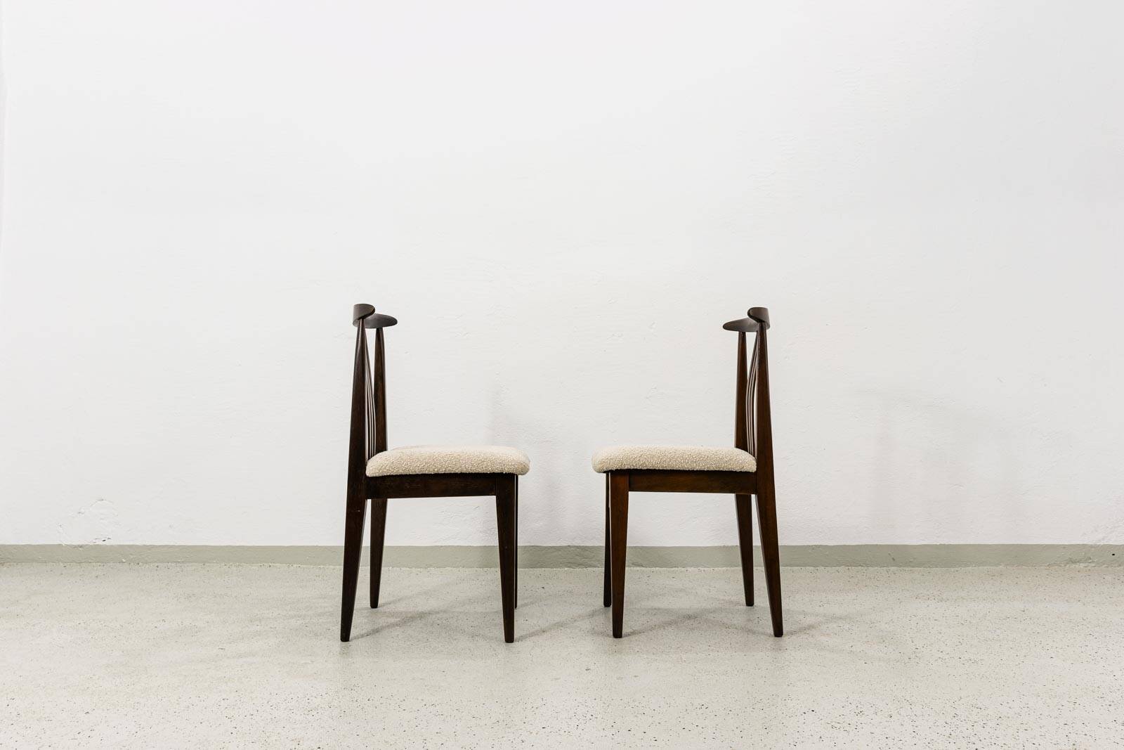 Vintage Dining Chairs Designed By M. Zieliński, 1960's, Set Of 4