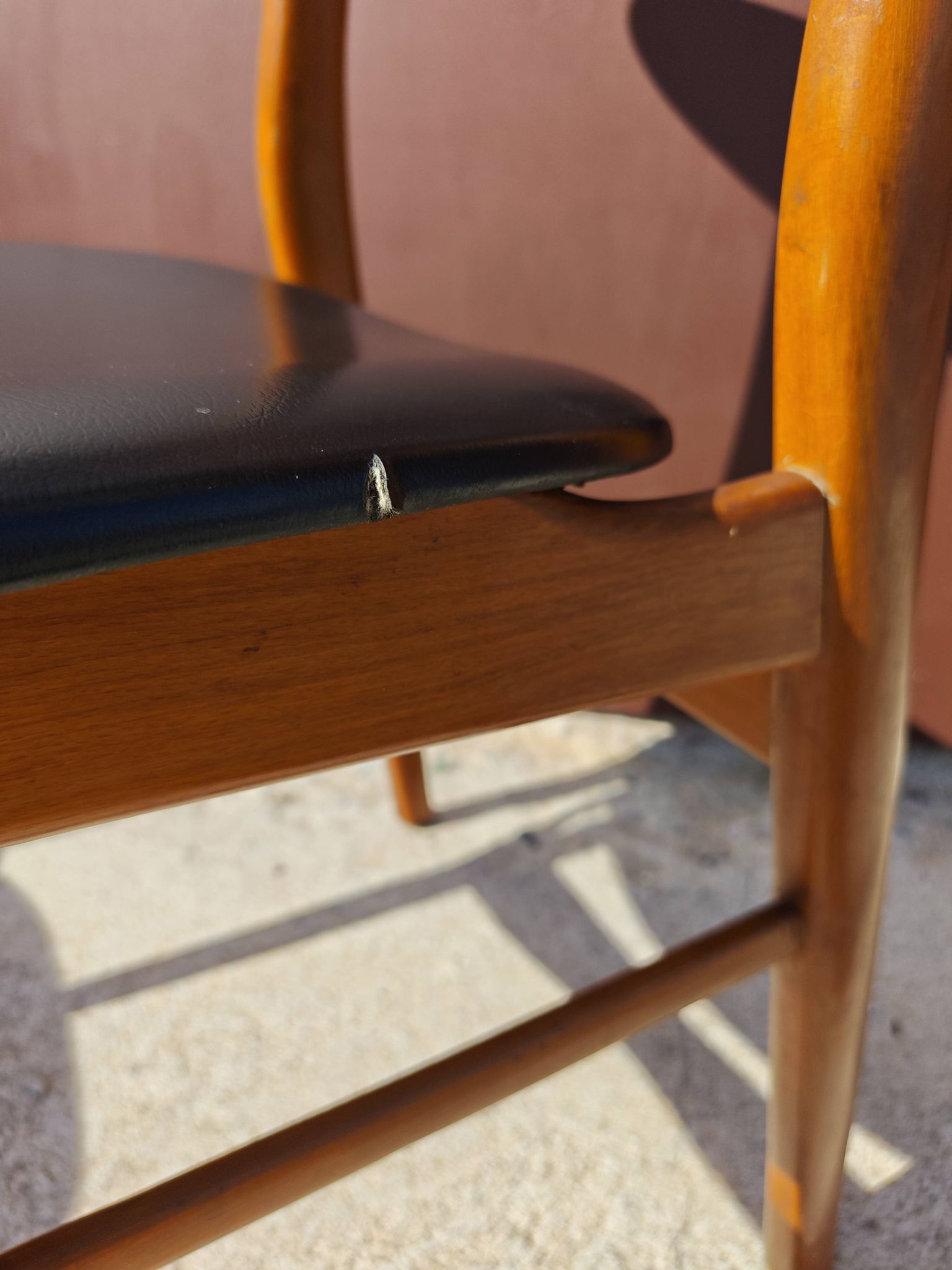 4 chaises Farstrup scandinave