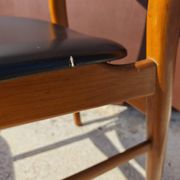 4 chaises Farstrup scandinave