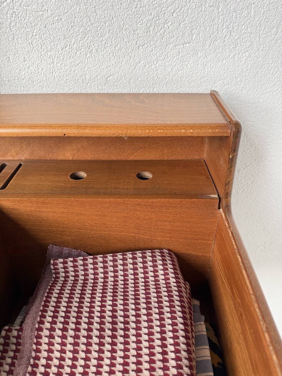 Meuble console ou petit bureau Fimsa Roma Italy teck