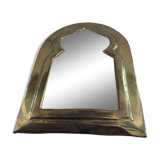 Brass mirror