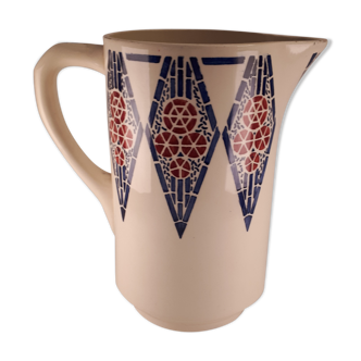 Pitcher art deco 1930 Choisy the King