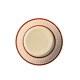 Longchamp dessert plates - 6 pieces