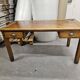 Antique oak administration desk