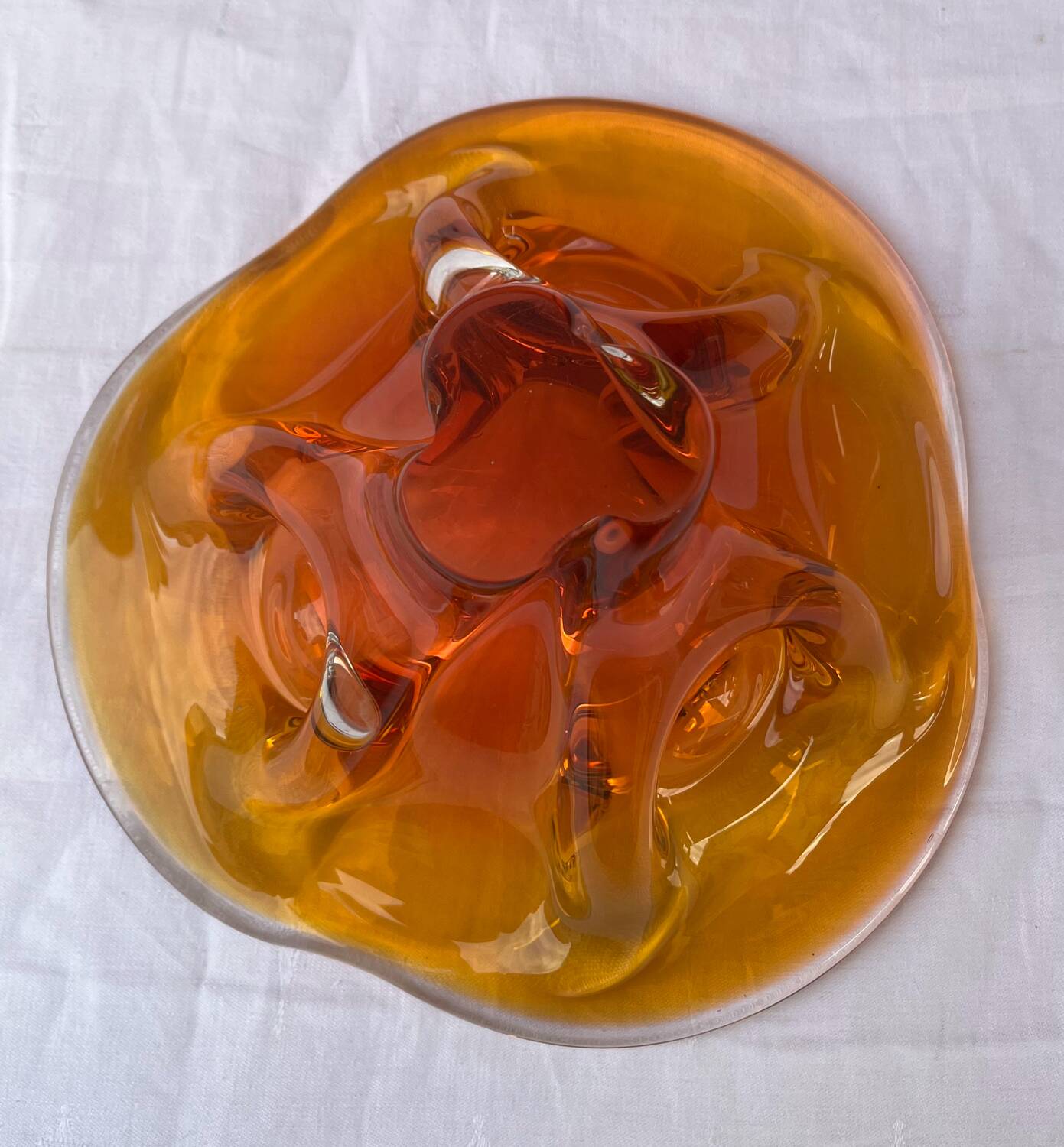 Canadian art glass cup or bowl