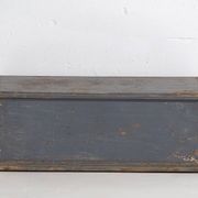 Petite malle bleue ancienne (c.1920) #35