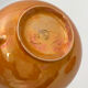 Two old tea cups in fine porcelain with iridescent cover, China, signed - XXth