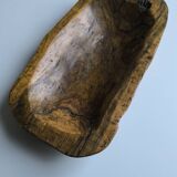 Solid olive wood empty pocket 1960