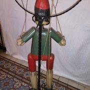 Pantin Pinocchio bois tendre 1970