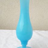 Opaline blue vase