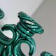 Vallauris Art Deco barbotine candlestick